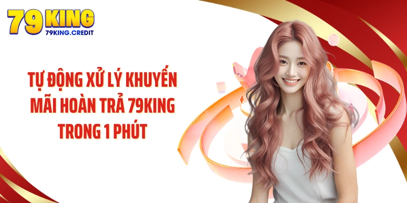 Tự động xử lý khuyến mãi hoàn trả 79KING trong 1 phút